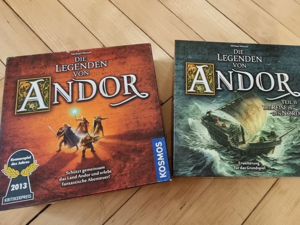 Legenden von Andor inkl. 3 Erweiterungen | Kaufen auf Ricardo