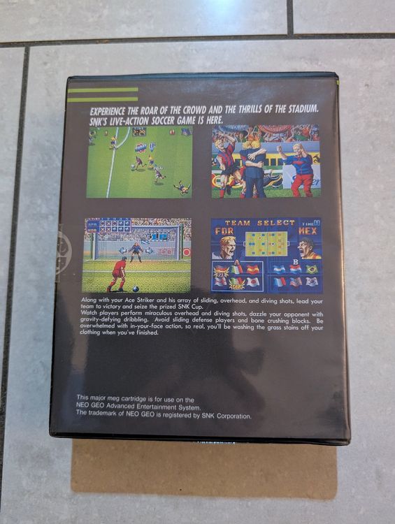Super Sidekicks 2 (import japonais) en boîte - NG - Jeu Occasion Pas Cher