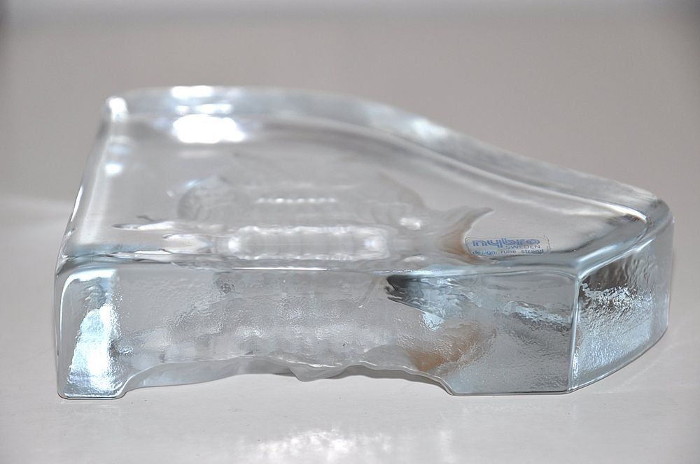 Altro in Decorazioni & Accessori: Buchstütze Glasfigur Eule von NYBRO Sweden – Nuovo (secondo la descrizione) da Zürich venduto da dece17 3
