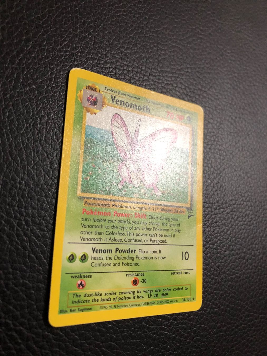 Pokémon Cartes à collectionner: Base Set 2 - Venomoth rare 31/130 Ab 1 – D'occasion à Paradiso par Pkmn10 1