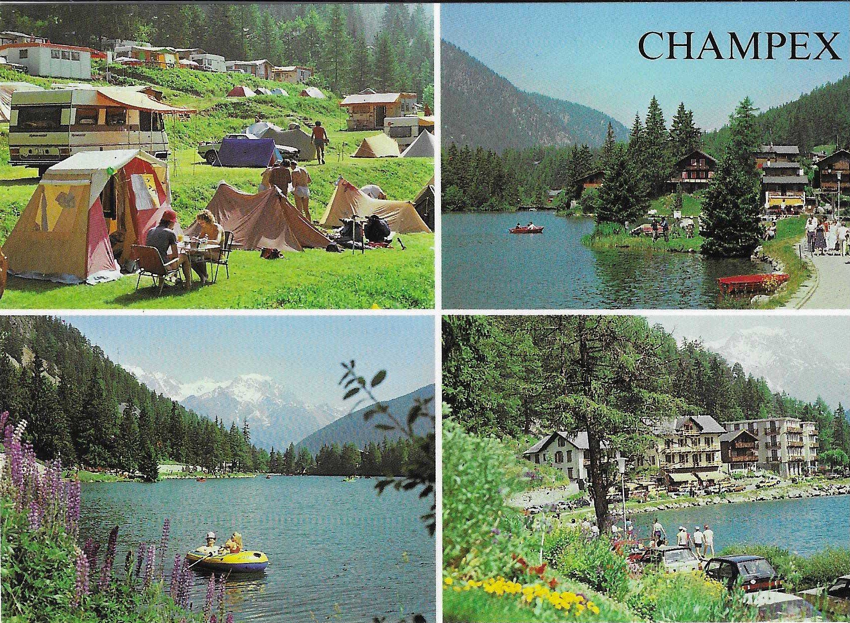 Ansichtskarten: Champex-Lac VS – Gebraucht aus Rothrist von Stranglehold