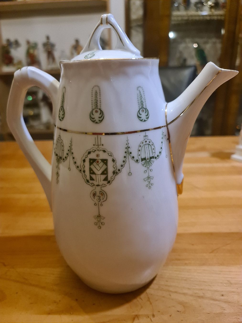 Teiere: antike Jugendstil Kaffeekanne  – Usato da henau venduto da Rockj 3