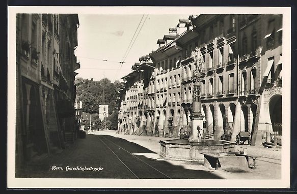 Cartes postales: AK Bern, Gerechtigkeitsgasse – D'occasion à Berlin par bartko-reher