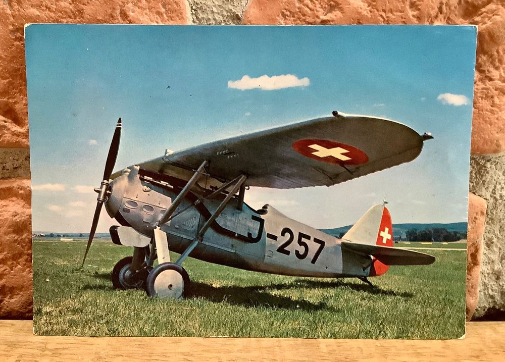 Alte Foto AK - Dewoitine D27 - Schweizer Luftwaffe | Kaufen auf Ricardo