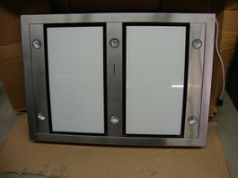 Silverline Edelstahl Dunstabzugshaube mit Beleuchtung