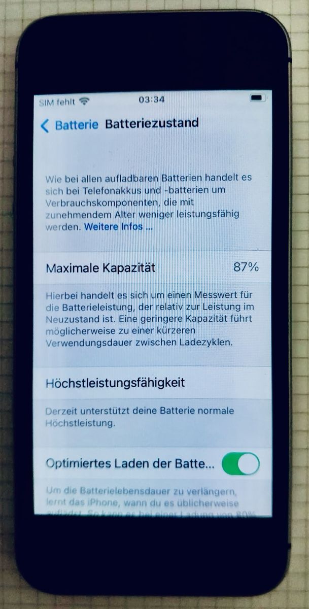 Apple Handys / Smartphones: iPhone SE 1st Generation – Gebraucht aus Gränichen von  7