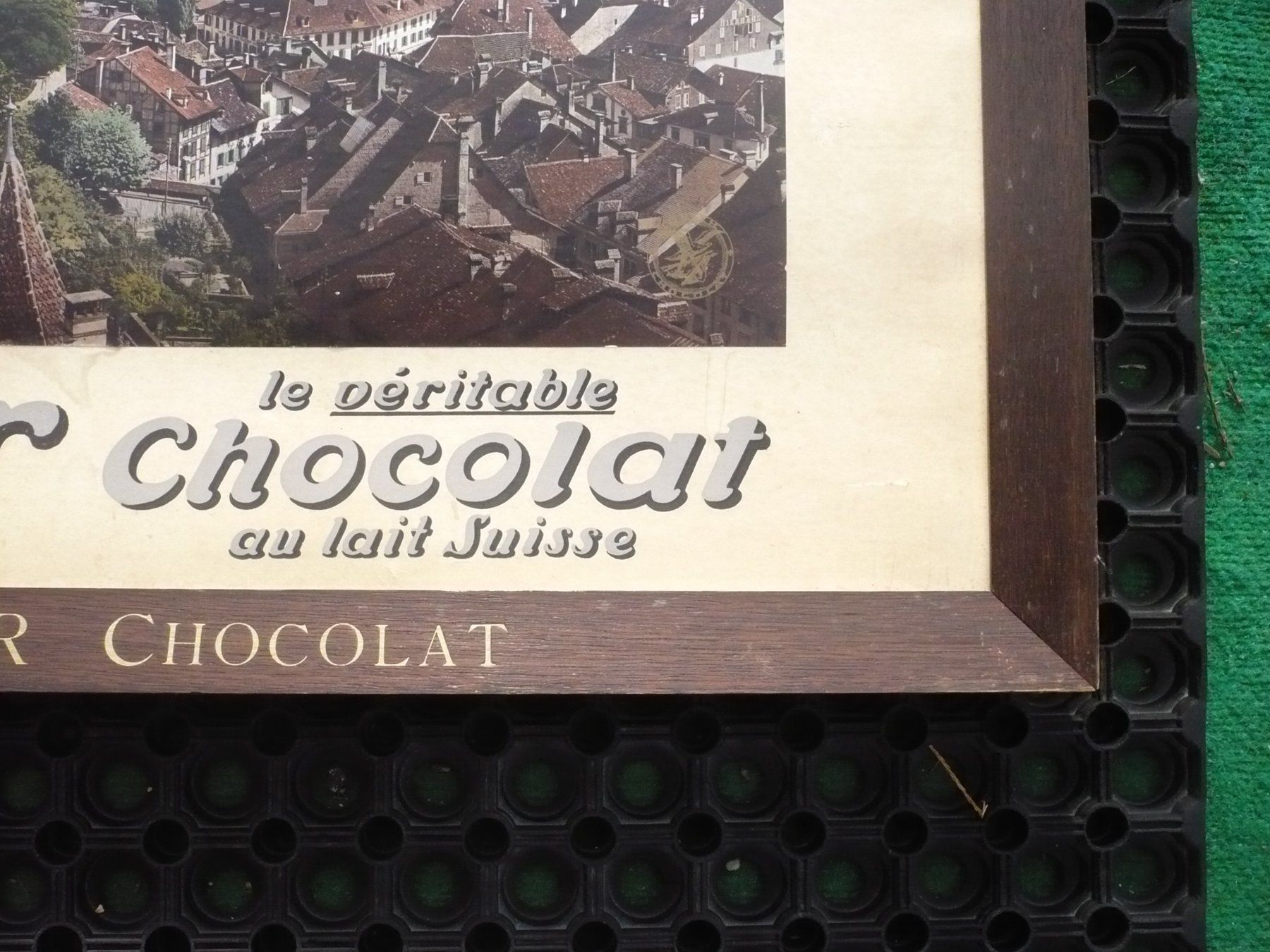 Foto & Immagini: Original Chocolat Tobler Kartonwerbung mit Holzrahmen – Usato da Biberist venduto da Urmel 4