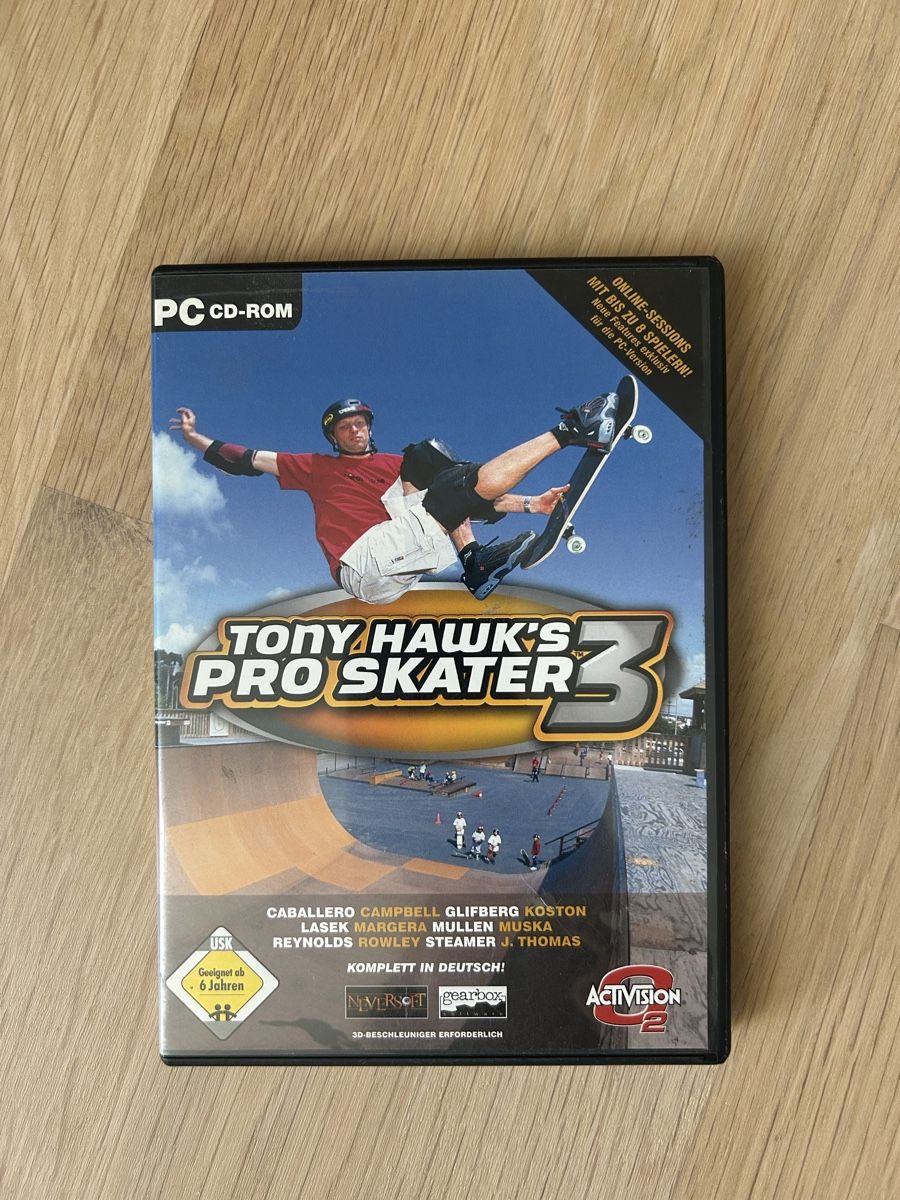 Giochi: Tony Hawk's Pro Skater 3 PC CD-ROM – Usato da Zürich venduto da JasminNebl
