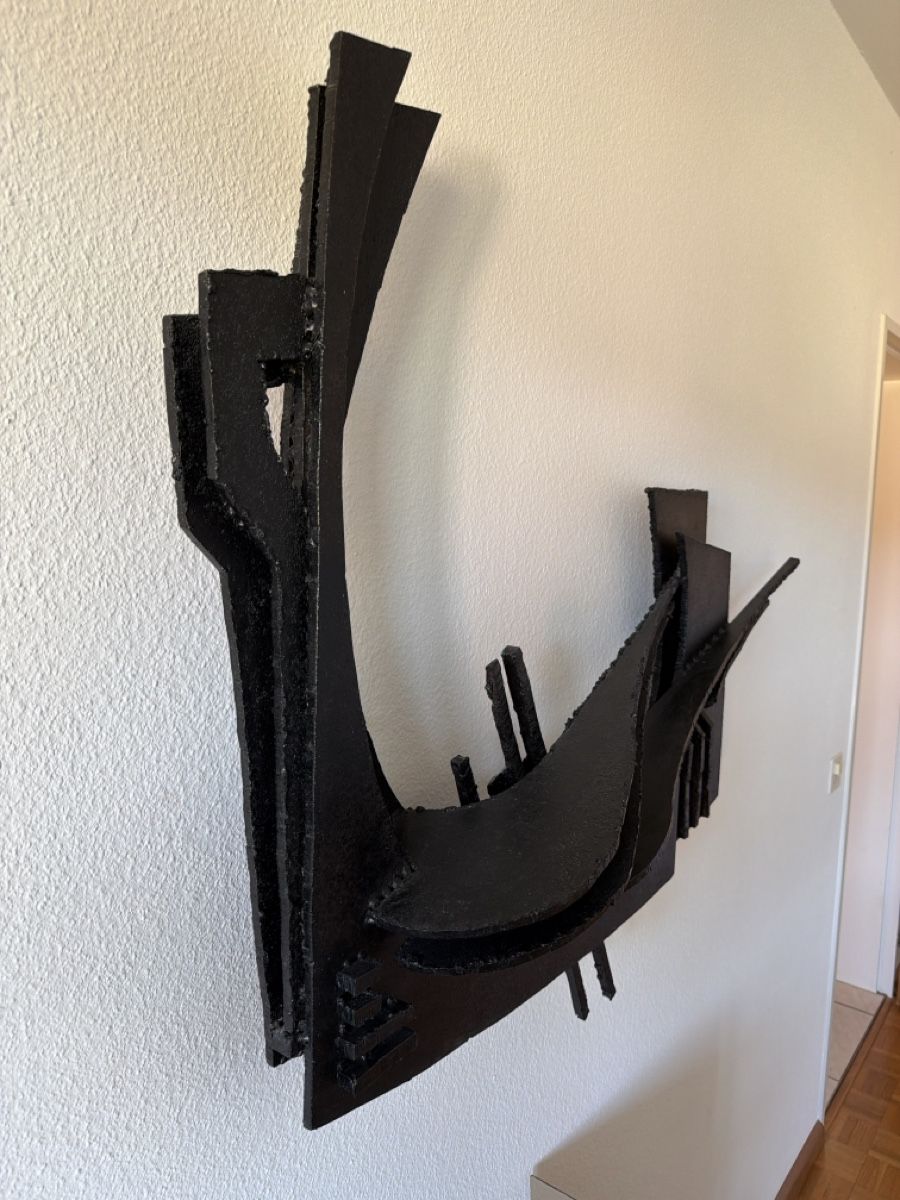 Sculture & Statue: Kunstwerk aus massivem Stahl – Usato da Therwil venduto da Haenky80 1