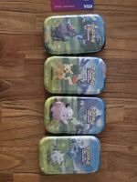 Lot de 4 boîtes Pokémon mini tin 2.5 En