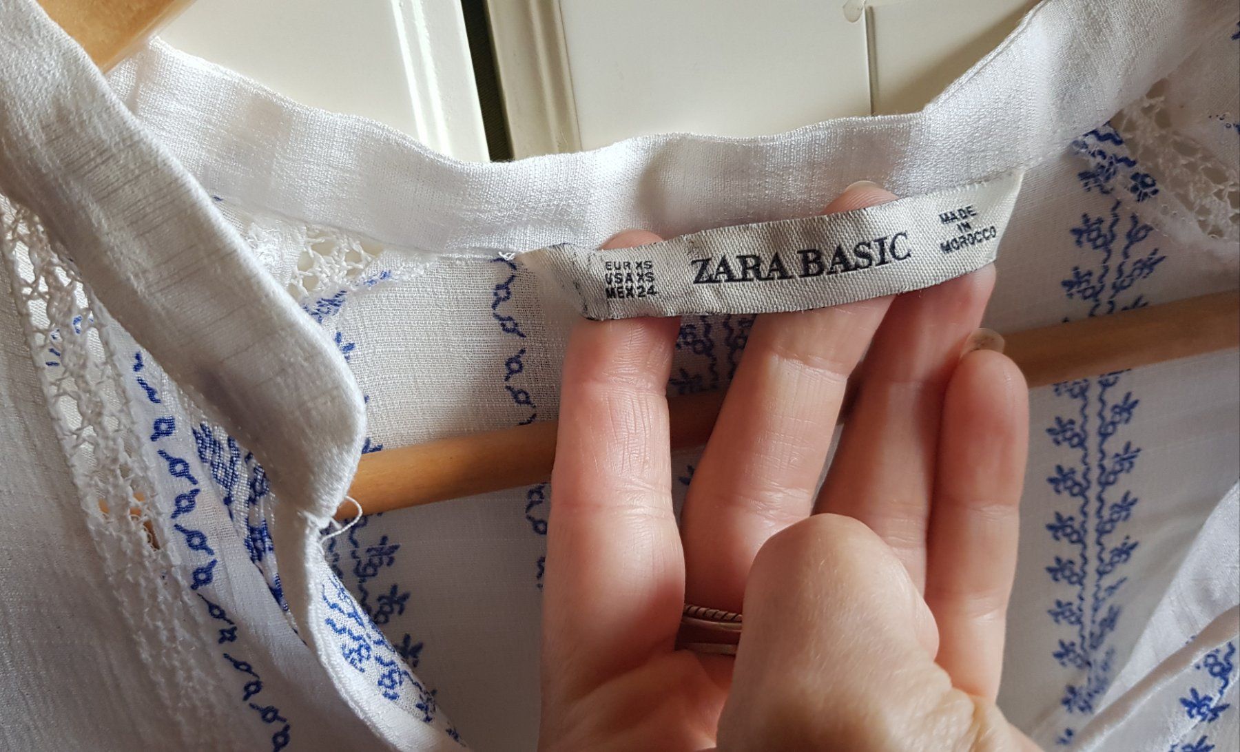 Zara Camicette: Zara Bluse Tunika Folklore Ethno 36 – Usato da Menznau venduto da Valinor 4