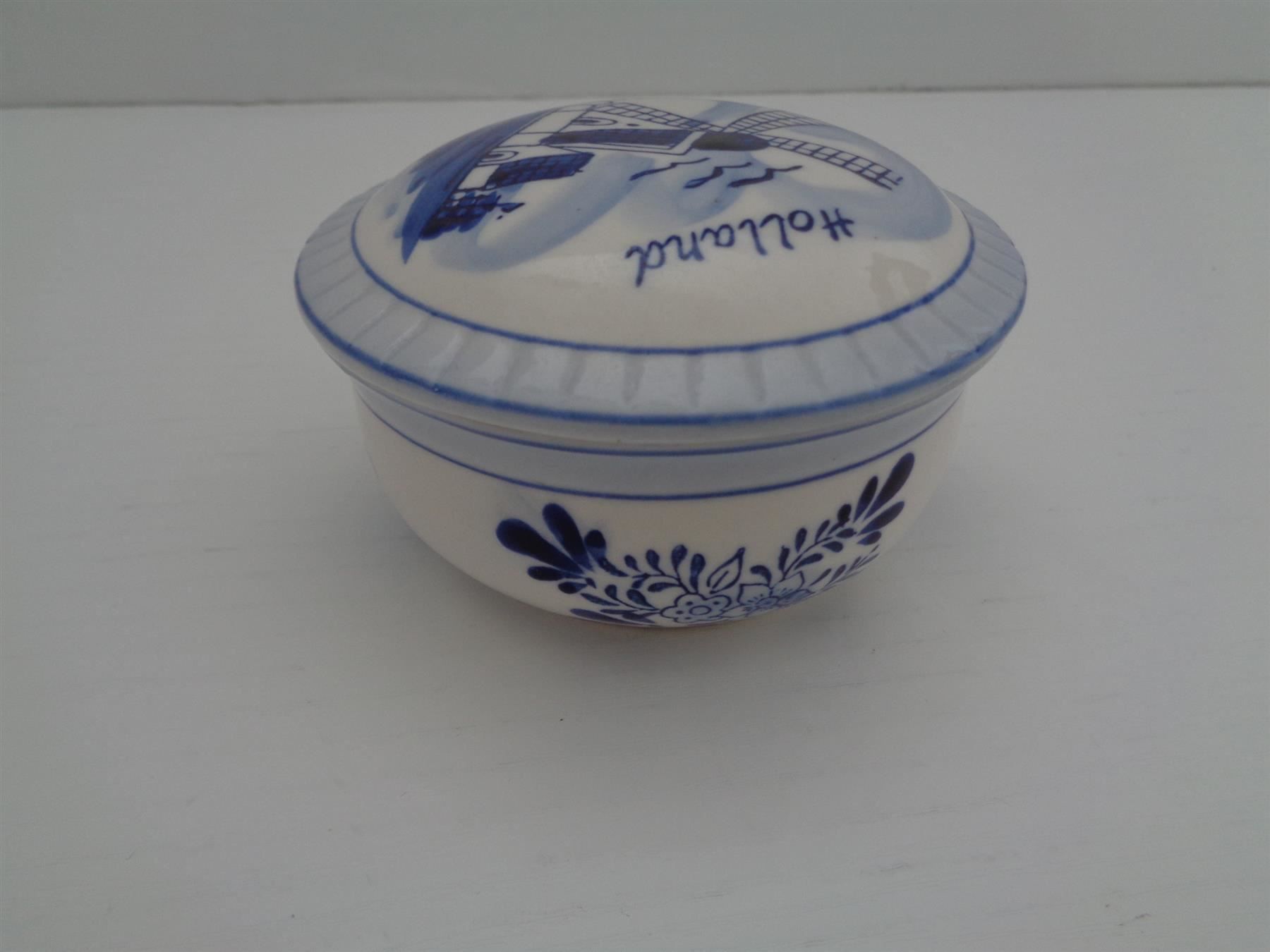Sucriers: Delft Dose mit Deckel  - Holland – D'occasion à Chur par omonia 3