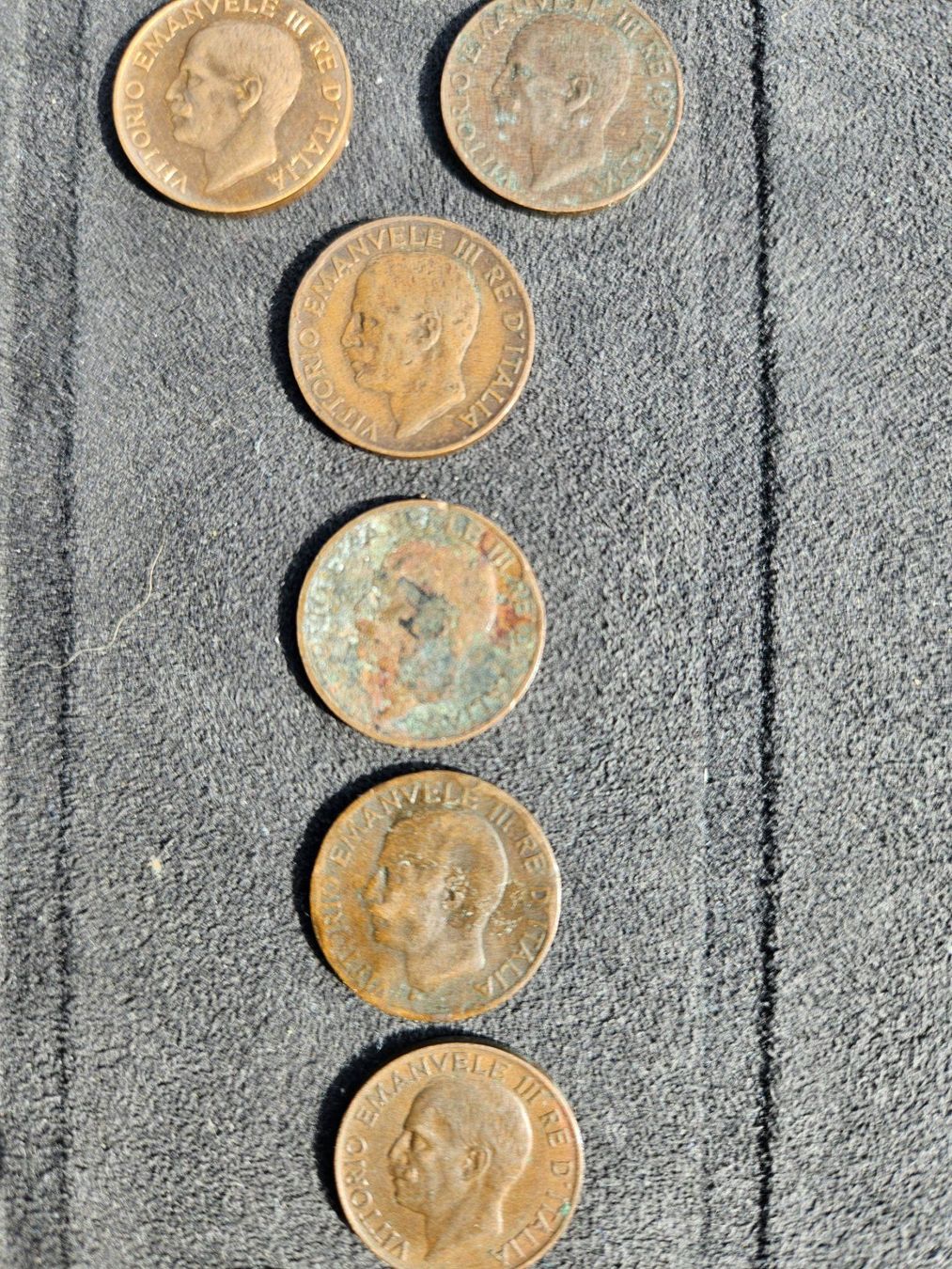 Tutti le monete: 5 Cent, Italien, 1921-1935,  Lot – Usato da wolfhausen venduto da Pgodi 6