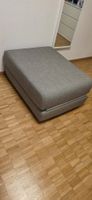 Gästebett/Fuss Hocker, grau, vielseitig nutzbar, top Zustand