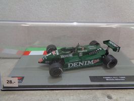 Altaya 1:43 Formule 1 F1 Formel 1 Tyrrell 011 1982 Alboreto
