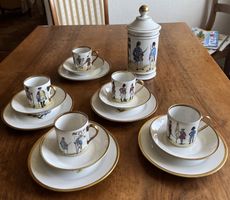 Langenthal La Suisse Service de L'Etranger Kaffeeges.17Teile