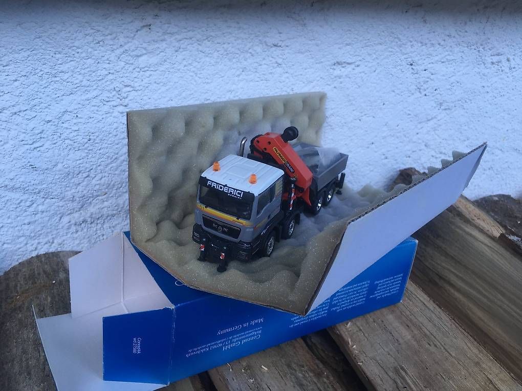Conrad Modellbausätze & Standmodelle: MAN Friderici Conrad 1:50 – Neu und originalverpackt aus Lessoc von beletteman 4