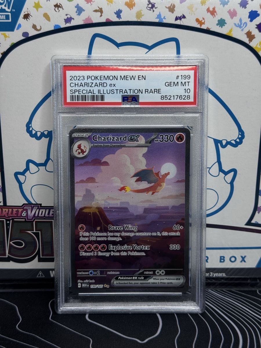 Pokémon Carte collezionabili: Charizard Charmeleon Charmander 151 PSA 10 Set – Nuovo (secondo la descrizione) da Stettfurt venduto da PaperCollectorClub 1