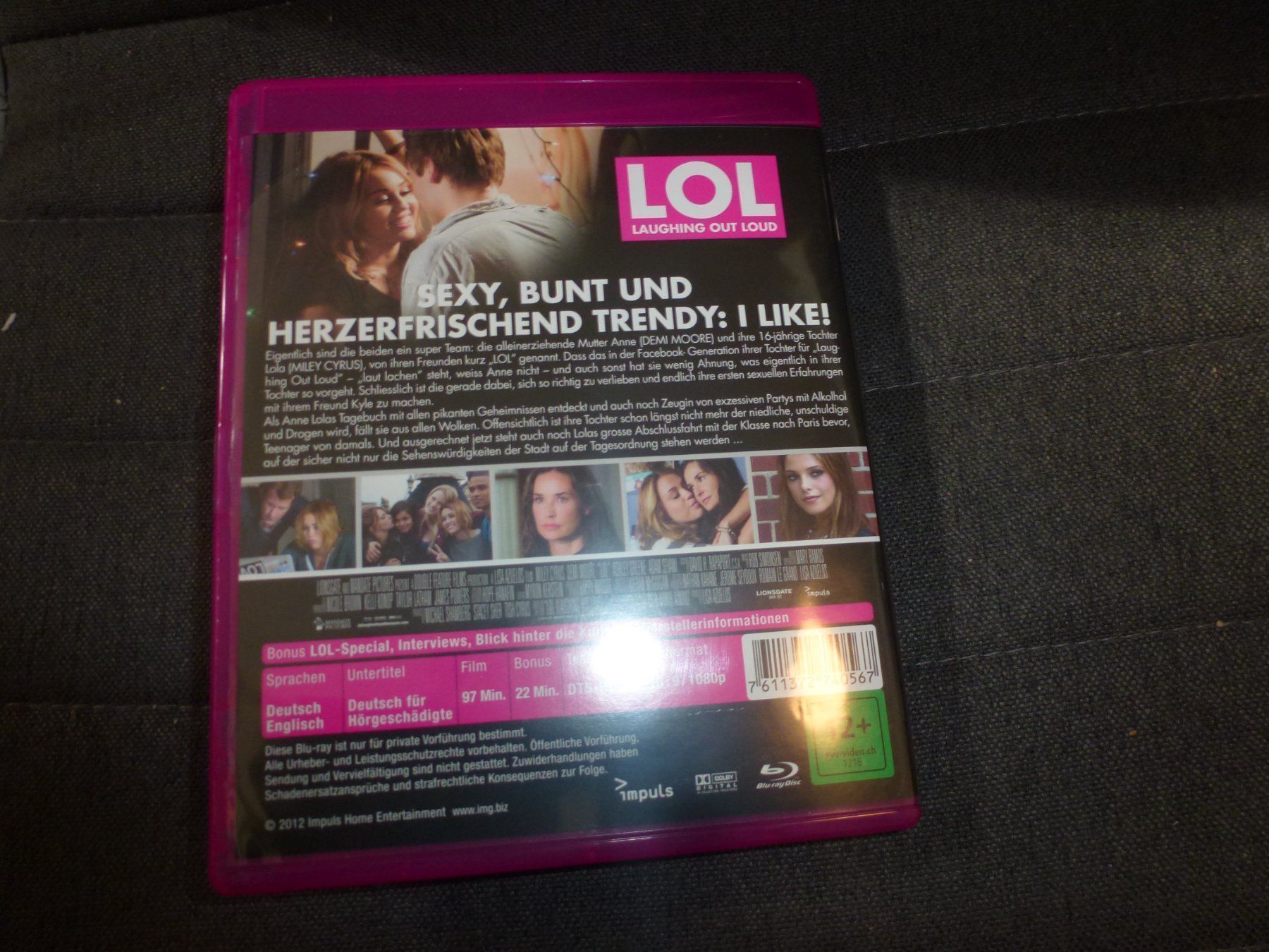 Tutti i DVDs: LOL - Laughing out Loud (BLU-RAY) – Usato da Olten venduto da Disc-Verkauf 2
