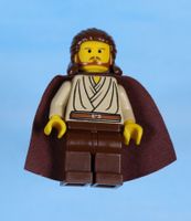 LEGO Minifigur Qui-Gon Jinn (Yellow Head)