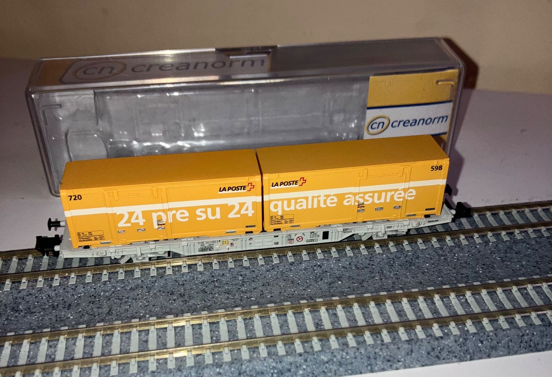 Modelleisenbahnen: wagon marchandise La Poste Creanorm – Neu (gemäss Beschreibung) aus Dompierre VD von imm_9cjt 1