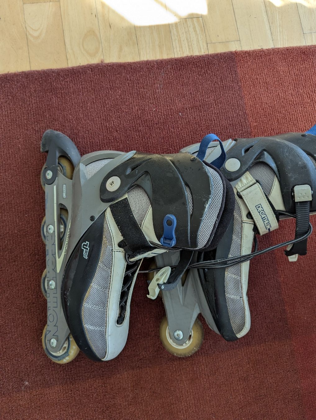 Decathlon Inline-Skating & Rollschuhe: Decathlon T'Fit Inline-Skates Roller Gr. 45 – Gebraucht aus Baden von vongillus 2