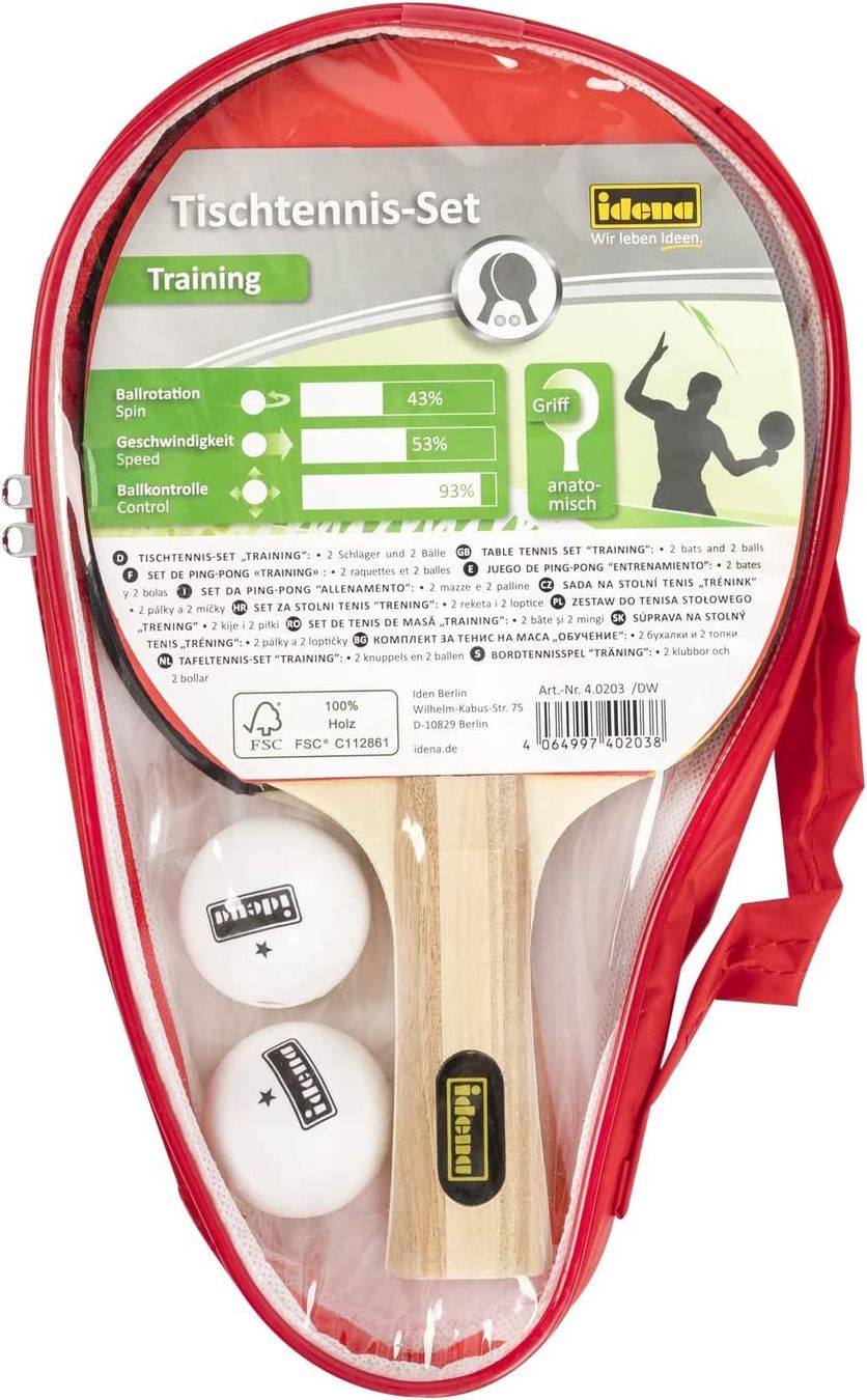 Giochi: 4-teiliges Tischtennis-Set – Nuovo e nell'imballaggio originale da Nuglar venduto da SaleRitter 2