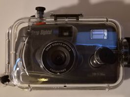 Snap Sights! Unterwasser Kamera mit Hülle 30m wasserdicht