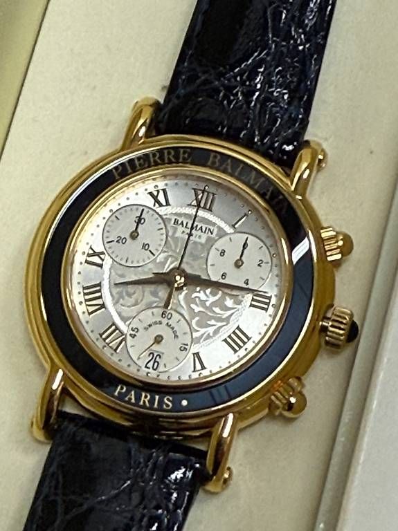 Orologi: Montre Pierre Balmain, chrono quartz. – Usato da Le Locle venduto da waazzaa 1