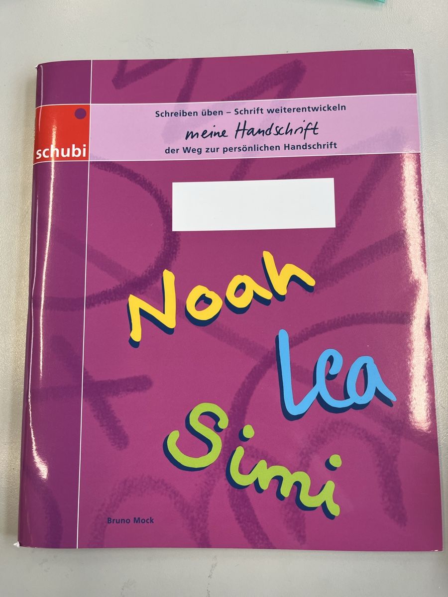 Libri: Schubi - Meine Handschrift – Nuovo (secondo la descrizione) da Escholzmatt venduto da Sarah_