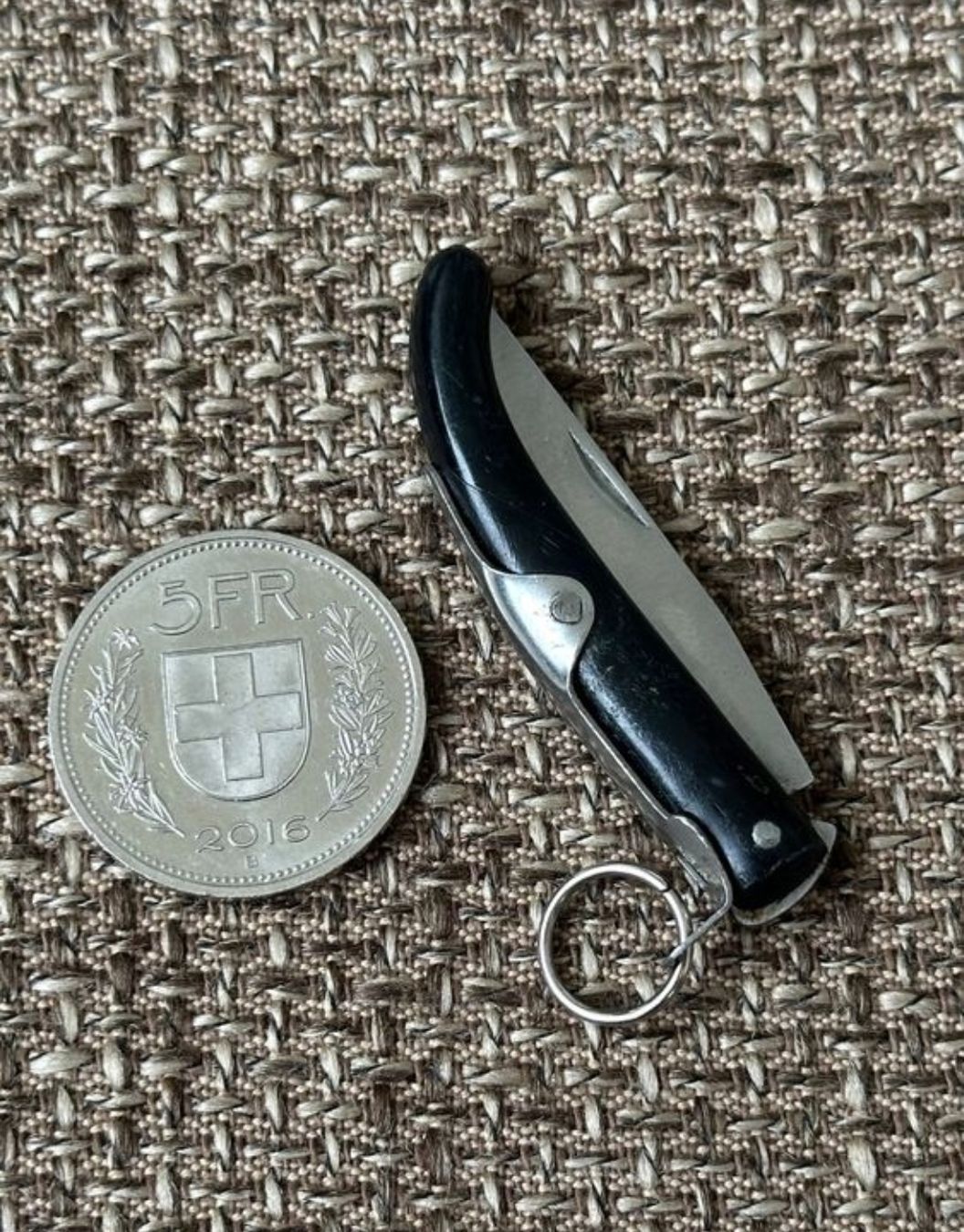 Taschenmesser: Miniatur Sackmesser Klappmesser RAR – Gebraucht aus Flamatt von BR.AK_8mr