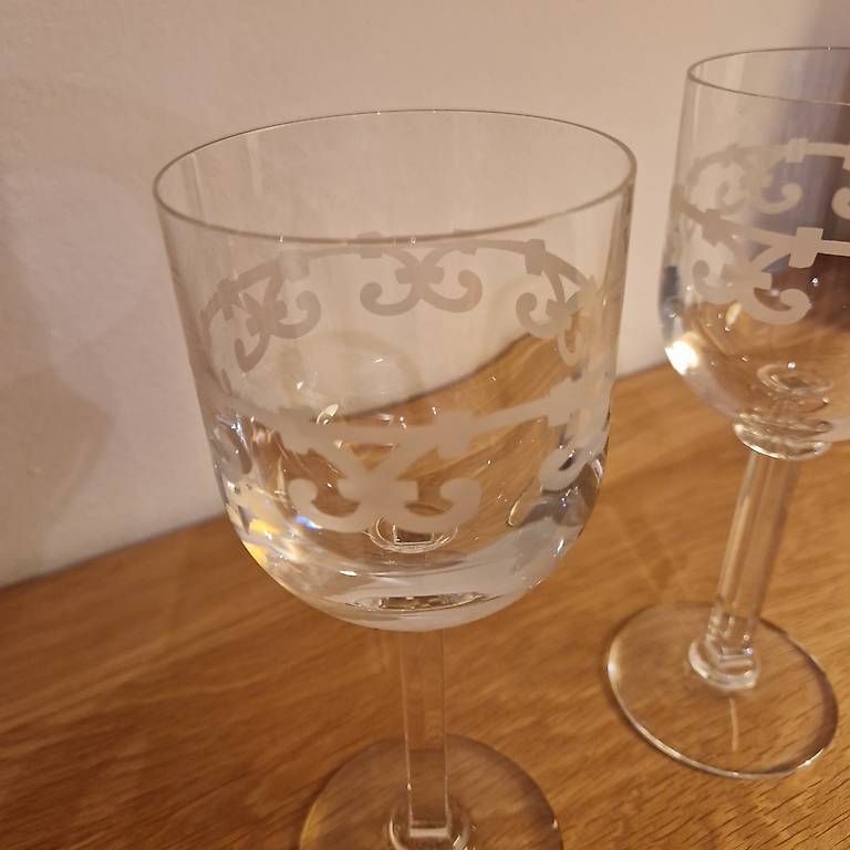 Bicchieri: Hermes  - 2 verres vin crystal – Usato da Lausanne venduto da fclaus-2009 1