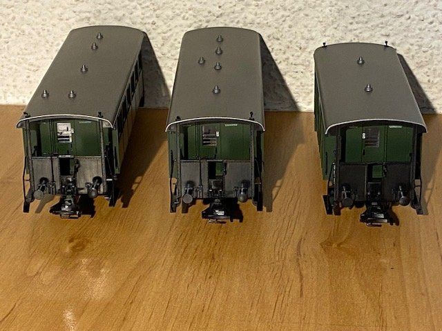 Märklin Trains électriques: Märklin 4301-4303 - 2X Abteilwagen + 1x Postwagen Bayern – Neuf avec emballage d'origine à Adelboden par diana_ch 5