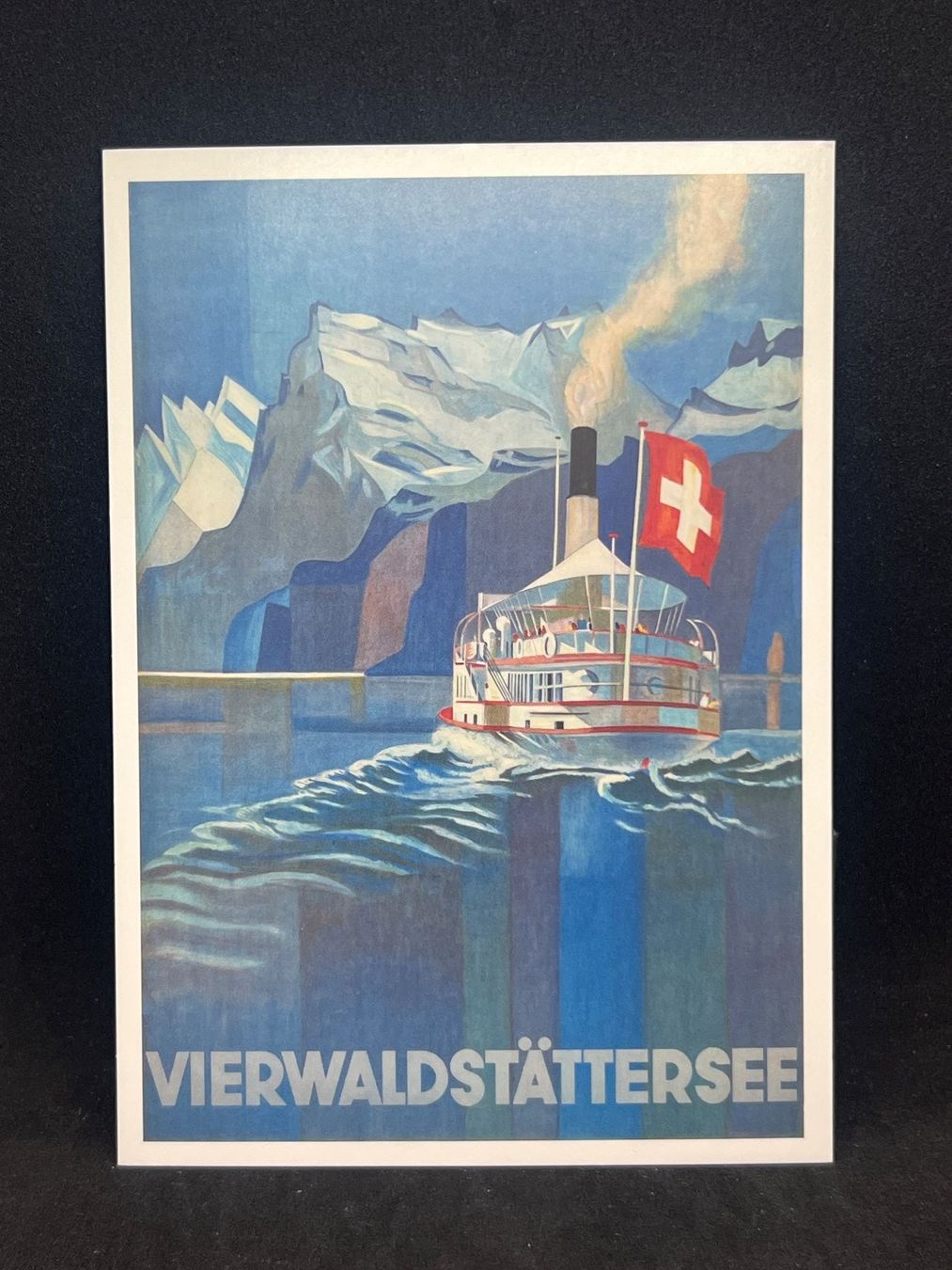 Cartoline postali: Ansichtskarte: Vierwaldstättersee – Usato da Widnau venduto da Brusi9