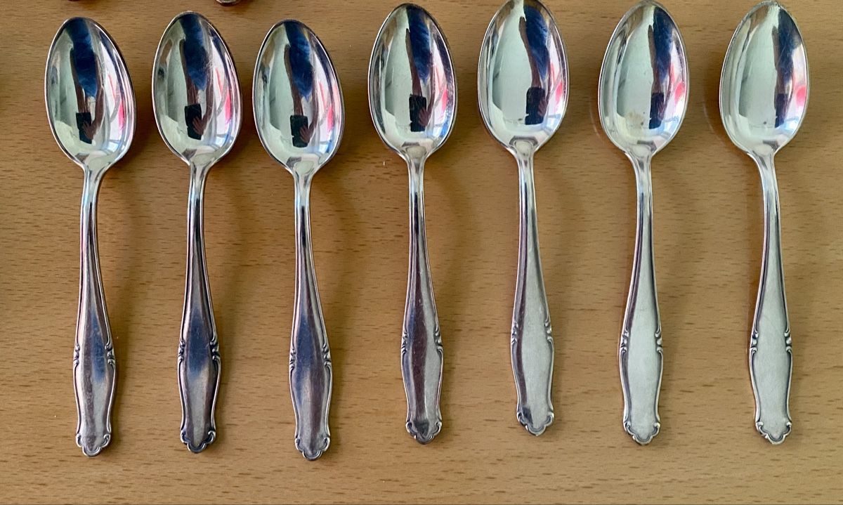 Set di posate: Besteck versilbert  – Usato da Lüsslingen venduto da Elischa1 8
