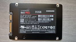 Samsung 860 Pro 512GB Top Zustand