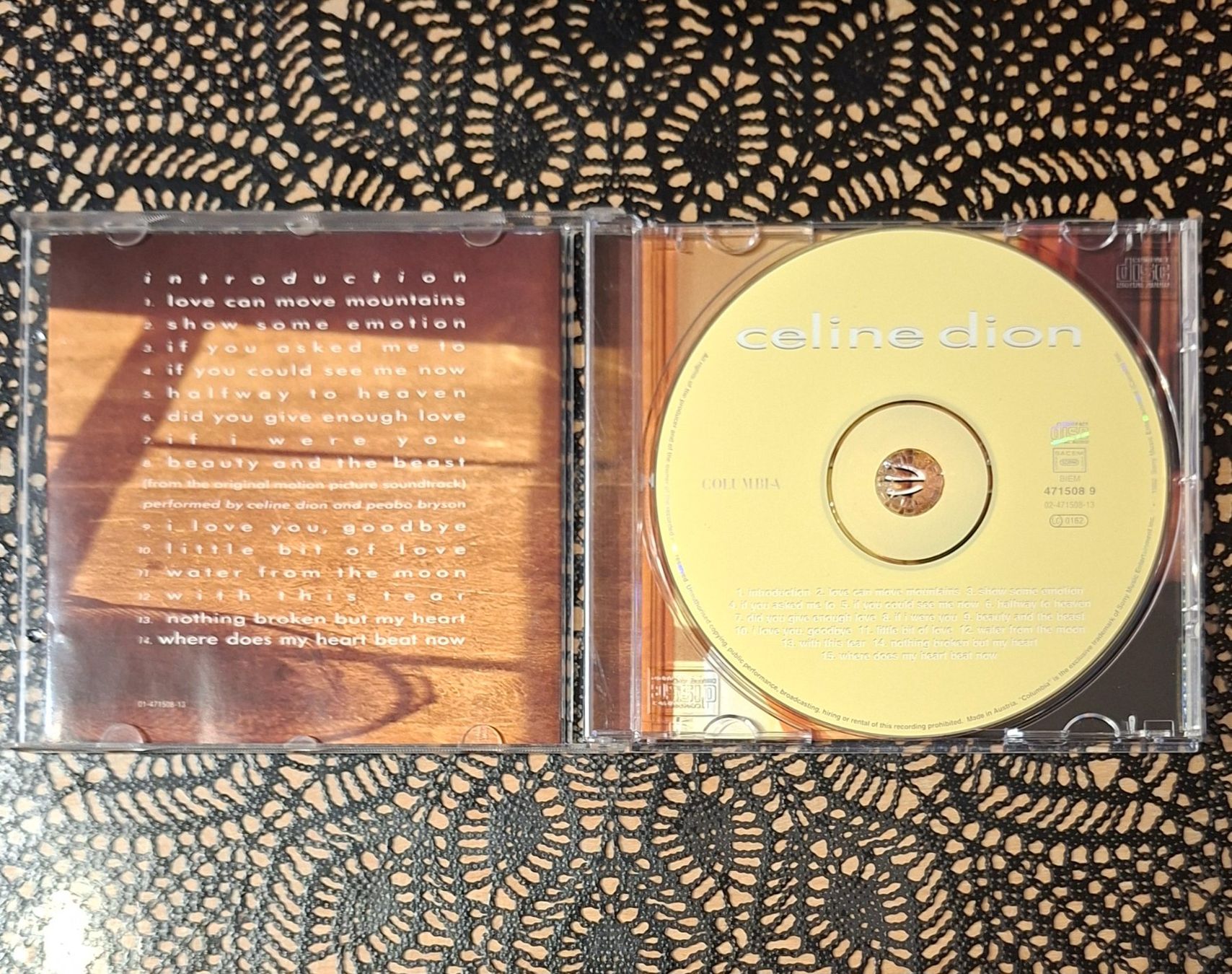 CD: Céline Dion - Céline Dion, CAN Pop CD Album 1992 – Usato da Schönenberg TG venduto da breiti12 2