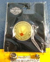 HARLEY-DAVIDSON MOTORCYCLES PIN NEU OVP MIT SECURITY-CLIP