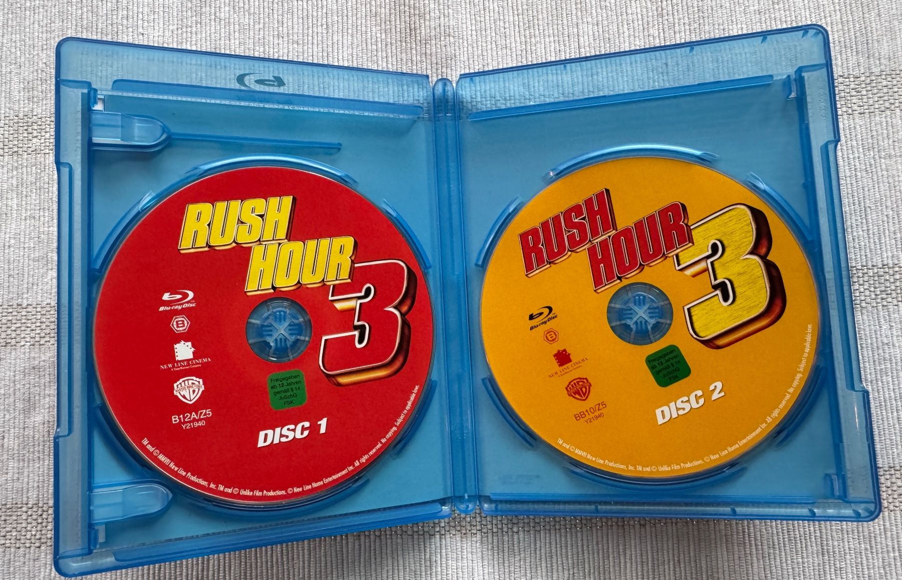 Tutti i DVDs: Rush Hour 3 [Blu-ray] - 2 Disc + Bonusmaterial – Usato da Arbon venduto da drs64 2