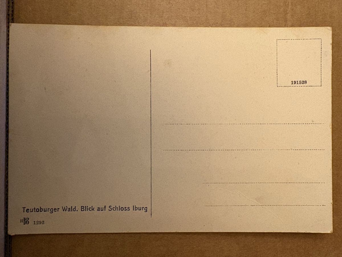 Cartoline postali: AK von Schloss Iburg – Usato da Rümlang venduto da Kartenpost1 1