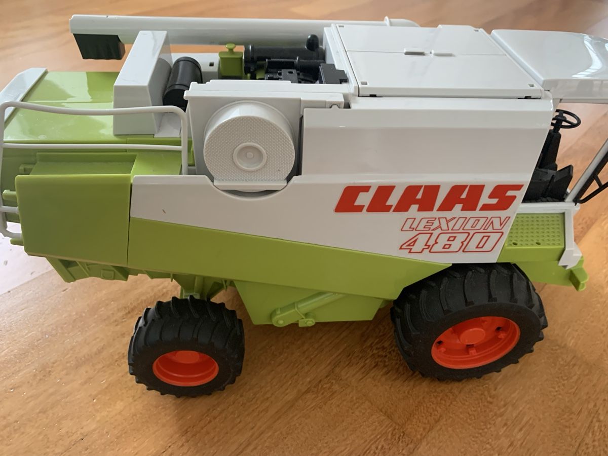 Bruder Giocattoli: Claas Lexikon 480 von Bruder  – Usato da Killwangen venduto da Zermatt5 4
