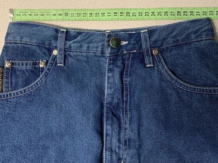 KRIZIA Vintage Jeans W27  Blau NEU