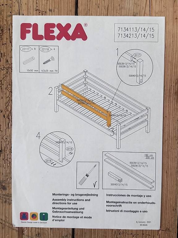 Flexa Lits: Flexa Absturzsicherung mit Einstieg weiss – D'occasion à Winterthur par bin_y5kb 1