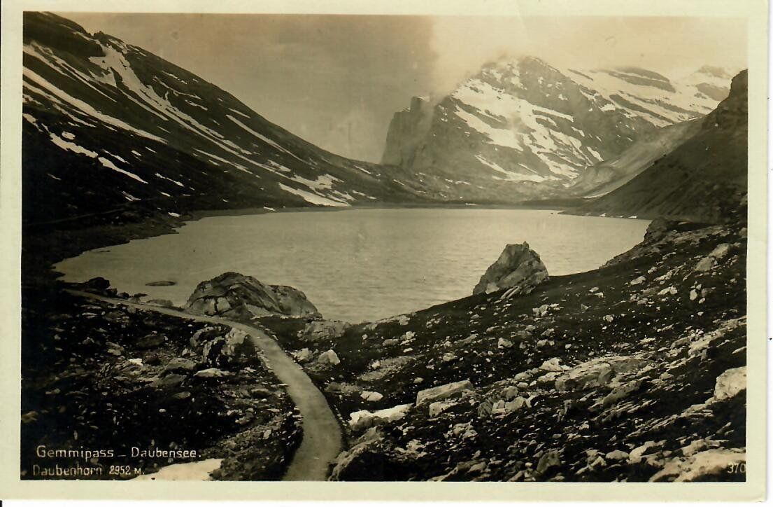 Ansichtskarten: Gemmipass - Daubensee – Gebraucht aus Hochdorf von Ziegel-16