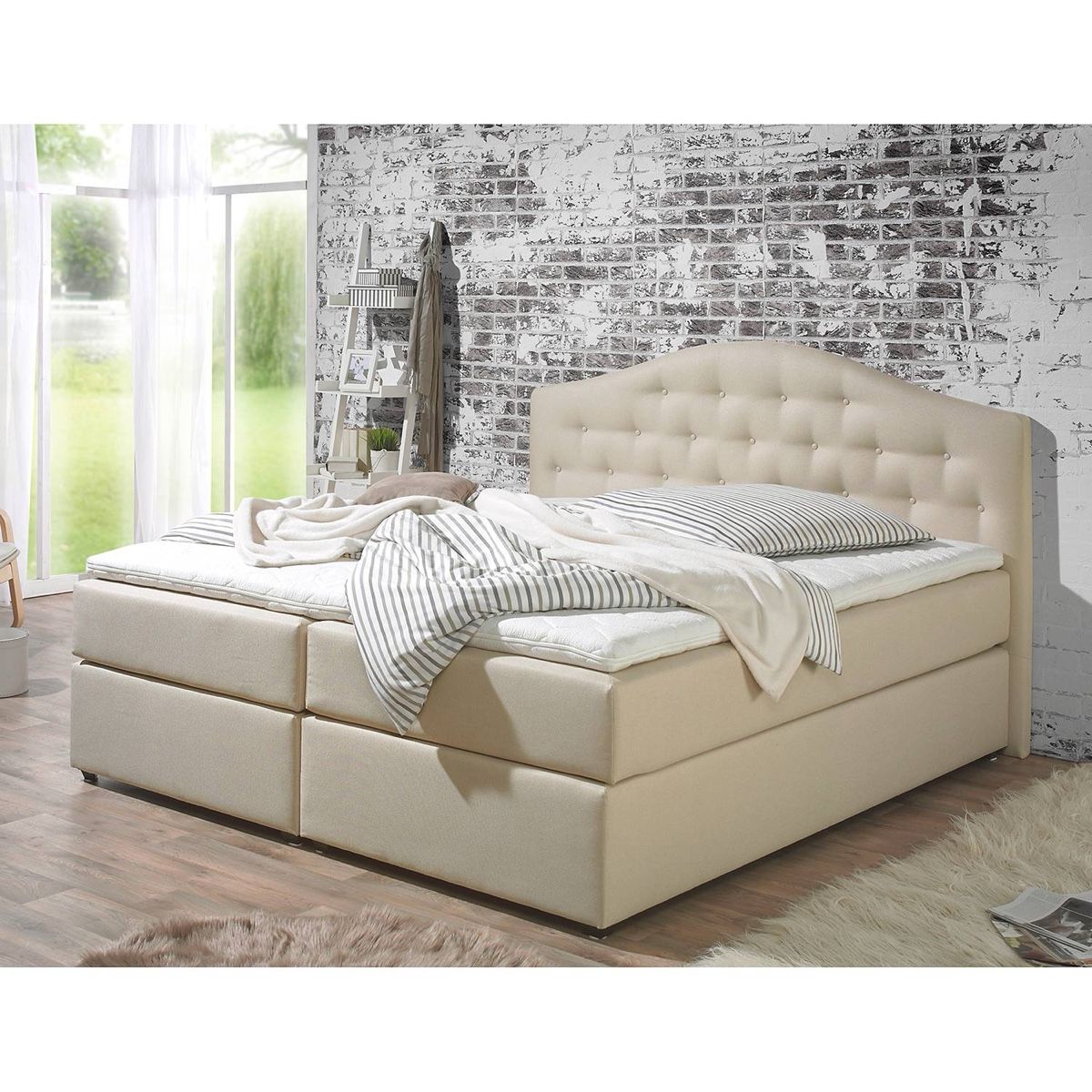 Lits: Boxspringbett 160x200cm – D'occasion à Unterengstringen par anna.ngld 7