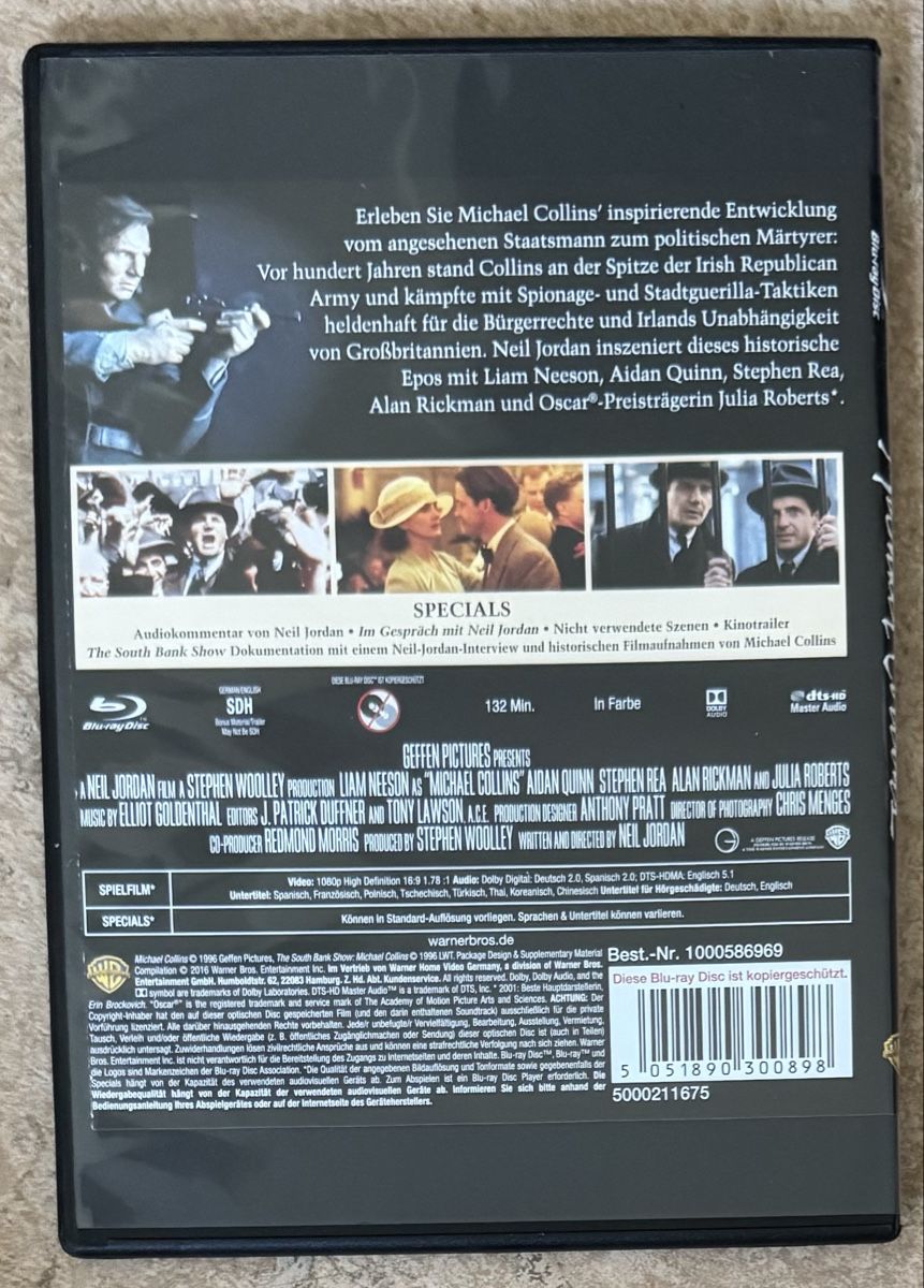 Tutti i DVDs: MICHAEL COLLINS  – Nuovo (secondo la descrizione) da Dietikon venduto da AndreaSch01 1