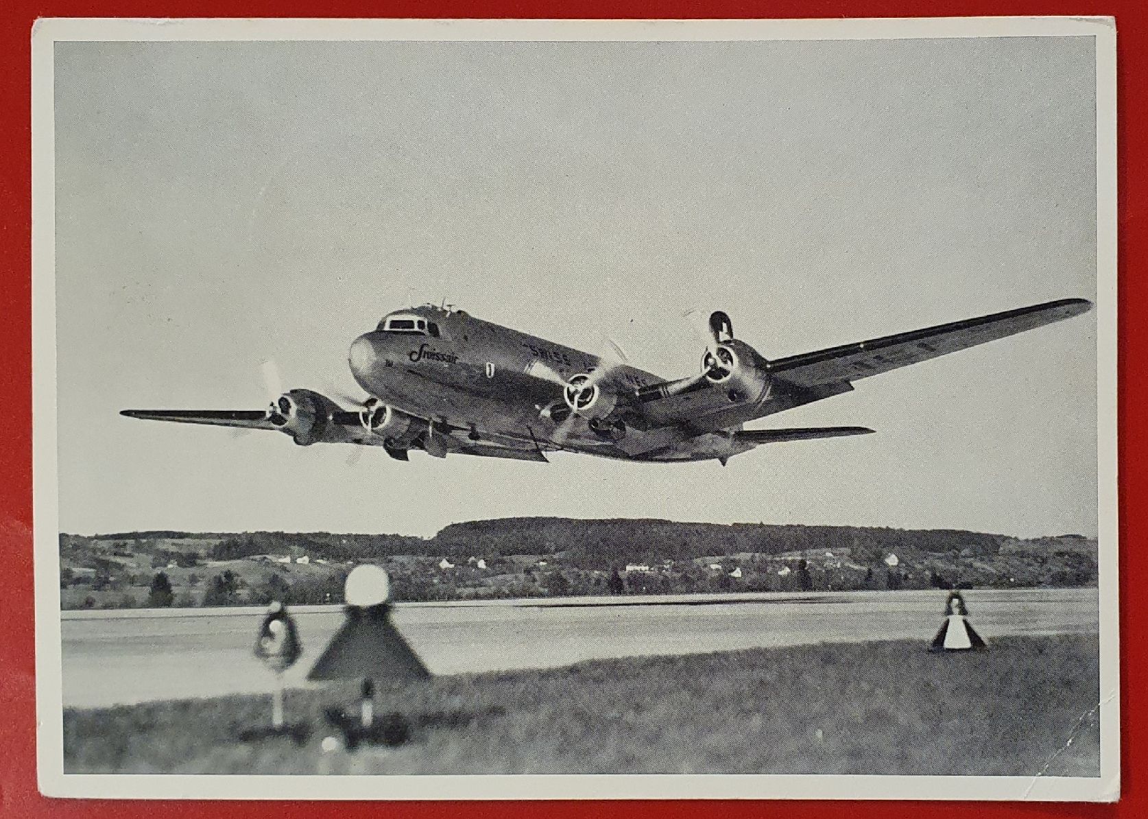 Cartoline postali: 6 Ansichtskarten Swissair Flugzeuge – Usato da Kreuzlingen venduto da Rschweiz1 3