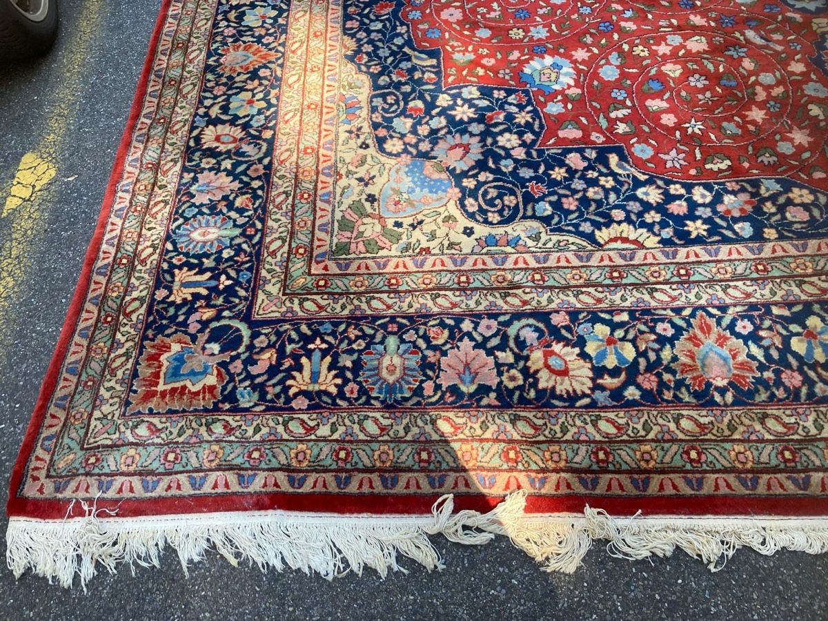 Tappeti: Grosser Echt Perser Teppich Royal Kerman  – Usato da Männedorf venduto da Adamiat 1
