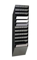 neuer DURABLE Prospektspender Flexiboxx 12, 12 Spender, A4