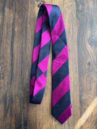 Royal Class Krawatte dunkelblau/pinklila
